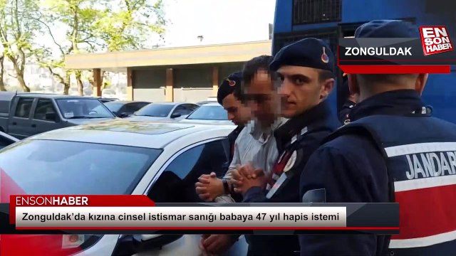 Zonguldak'da kızına cinsel istismar sanığı babaya 47 yıl hapis istemi