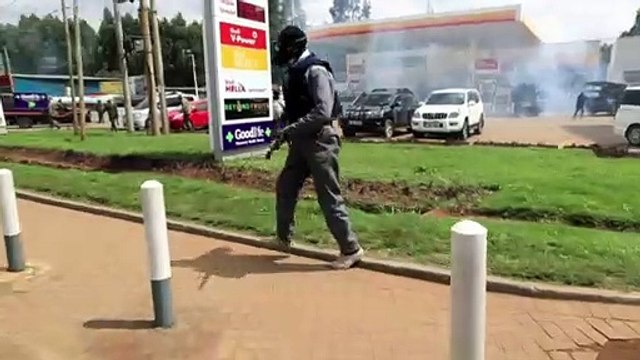 Police fire tear gas, truck burnt as Kenyan anti-government protests resume