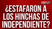 ¿Estafaron a los hinchas de independiente?