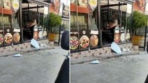 İstanbul'da lokantayı basan kadın ortalığı birbirine kattı