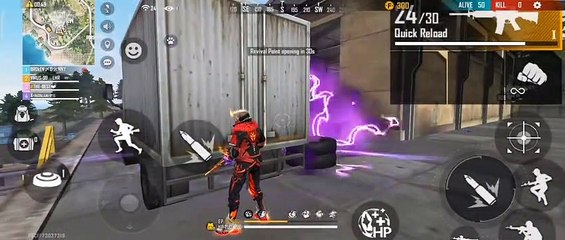 FREE FIRE TOP 1 NO GAME PLAY 1VS4