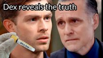 GH Shocking Spoilers Dex reveals his father's identity protecting Joss from Sonny's attack