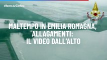 Maltempo in Emilia Romagna, allagamenti: il video dall'alto