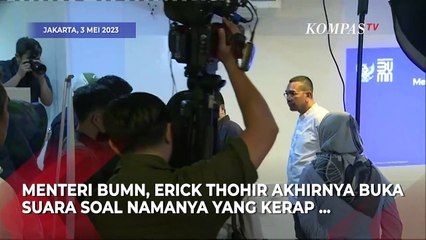 Erick Thohir Buka Suara soal Kerap Masuk dalam Survei Bakal Cawapres di Pemilu 2024