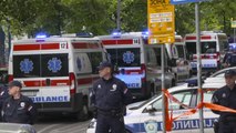 Al menos 9 muertos en un tiroteo dentro de un colegio en Belgrado