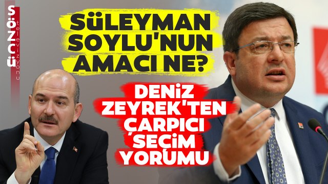 Süleyman Soylu Paralel Seçim Takip Sistemiyle Neyi Amaçlıyor? Deniz Zeyrek'ten Flaş Yorum