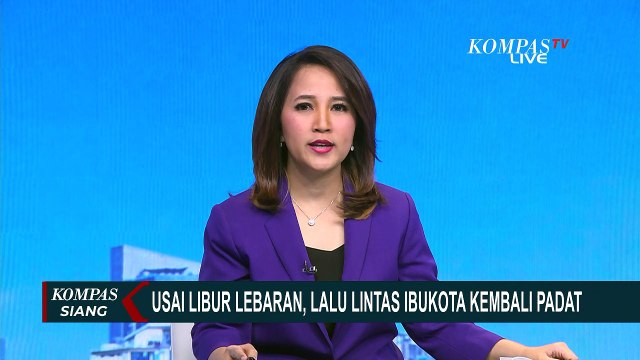 Libur Lebaran Usai, Arus Lalu Lintas Jakarta kembali Padat Aktivitas Kantoran dan Sekolah