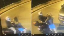 Sarıyer'de motosikletliden kadına taciz