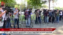 RSF: Türkiye basın özgürlüğünde 16 sıra geriledi, 180 ülke içinde 165'inci sırada