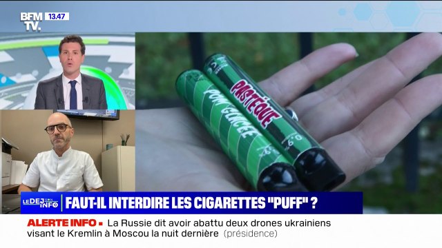 C'est la porte ouverte à l'addiction et à l'entrée dans le tabagisme , Frédéric Le Guillou, président de “Santé Respiratoire France”, alerte sur les cigarettes Puff