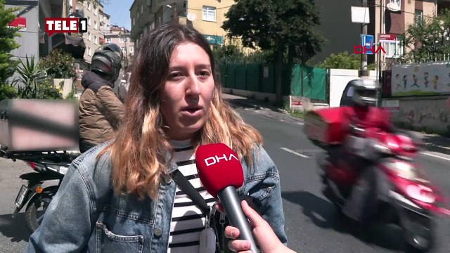 Motosikletli sapık! Genç kadını taciz edip kaçtı