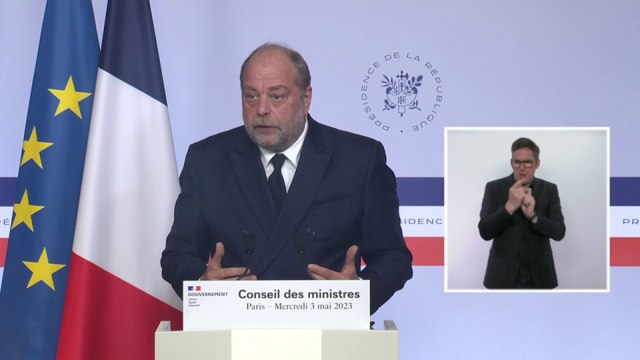 Loi Justice : Éric Dupond-Moretti présente le projet de loi de programmation