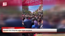 Fahrettin Koca Konya'da yoğun ilgiyle karşılandı