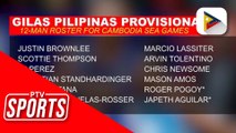 Gilas Pilipinas roster para sa SEA Games, inilabas na