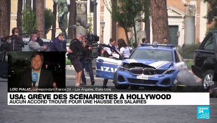 Grève des scénariste à Hollywood, sujet de France 24