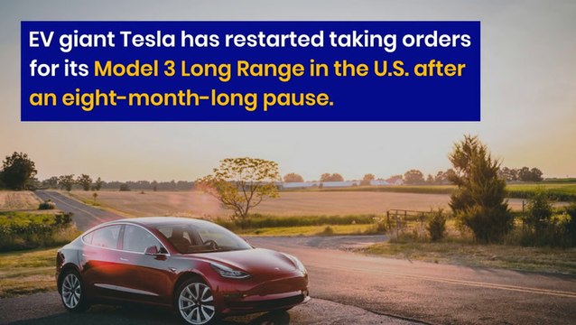 Tesla Brings Back Model 3 Long Range With A Whopping $10K Price Cut - $TSLA