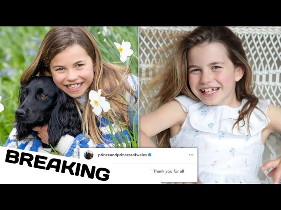 Royals Exclusive! Heartwarming Photo of Princess Charlotte and Her Furry Friend"