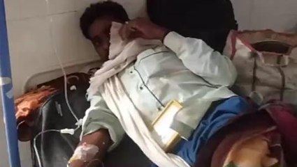 सीधी: सड़क पर खर्राटे भर रहा बाइक चालक हुआ दुर्घटना का शिकार, अस्पताल में भर्ती