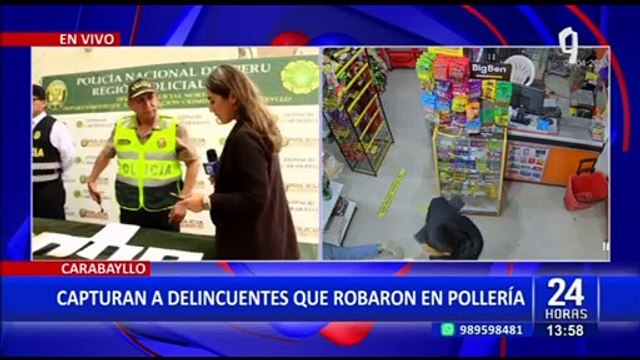 Los injertos de Carabayllo : Detienen a delincuentes que robaron en pollería