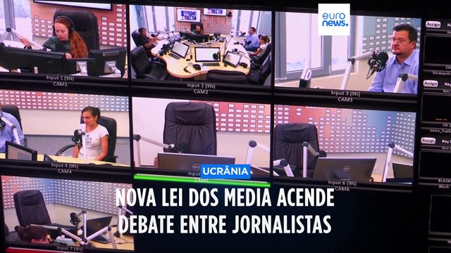 Opiniões dividem-se sobre nova lei dos media na Ucrânia