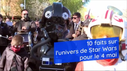 10 faits sur l'univers de Star Wars pour le 4 mai