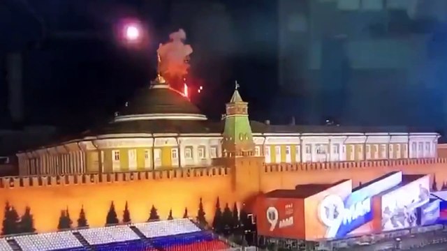 Rusia acusa a Ucrania de intentar asesinar a Putin en un ataque con drones contra el Kremlin