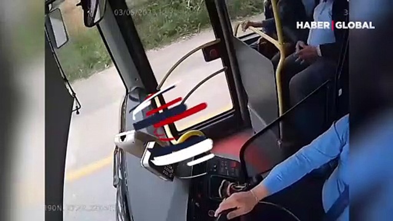 Aksiyon dolu anlar! Aydın'da sürücüsüz hareket eden ticari araca camdan müdahale kamerada