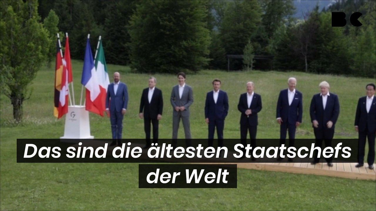 Das sind die ältesten staatschefs der welt