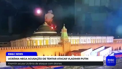UCRÂNIA NEGA ACUSAÇÃO DE TENTAR ATACAR VLADIMIR PUTIN