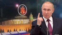 Kremlin'e saldırı girişimi! İHA'ların havada etkisiz hale getirildiği anlar kamerada