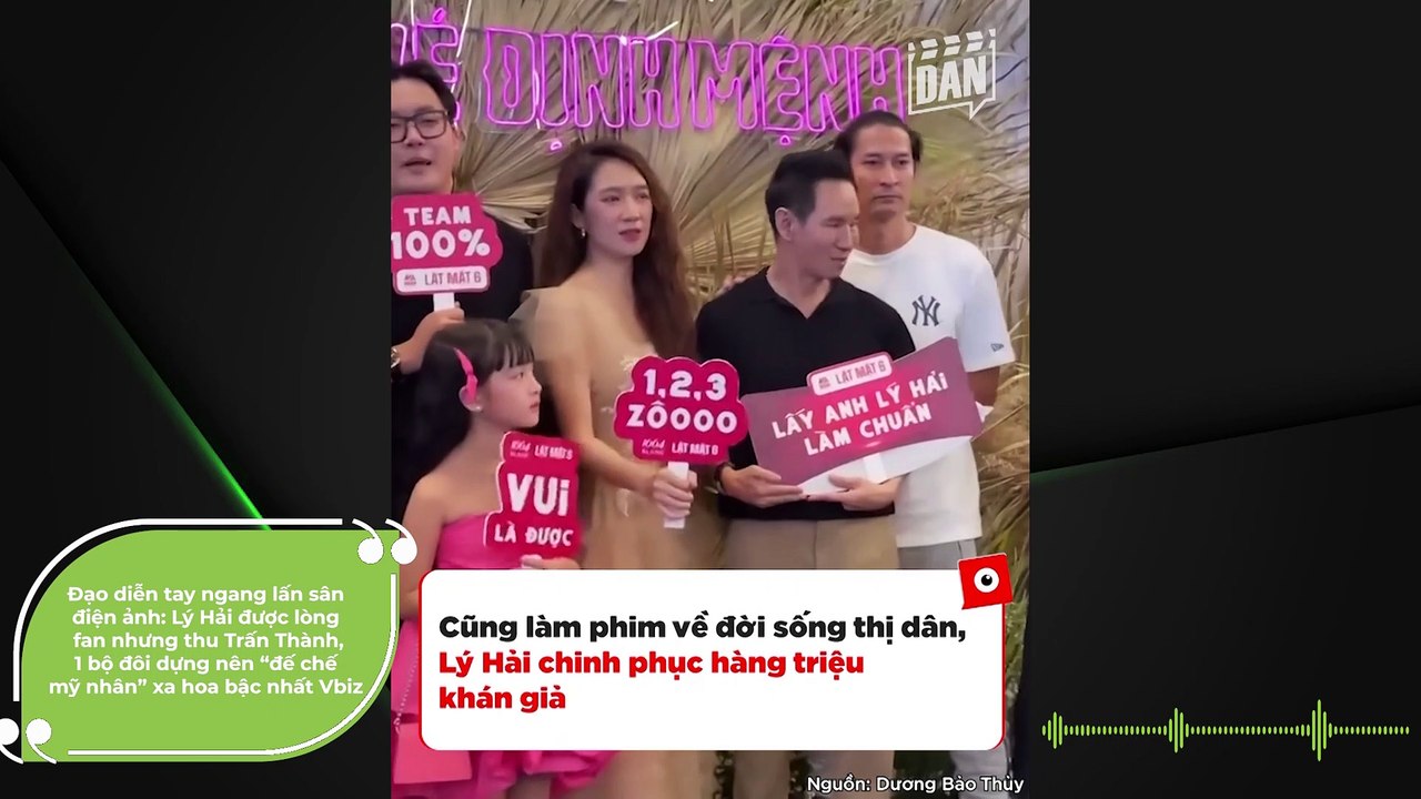 Đạo diễn tay ngang lấn sân điện ảnh: Lý Hải được lòng fan nhưng thu Trấn Thành, 1 bộ đôi dựng nên “đế chế mỹ nhân” xa hoa bậc nhất Vbiz | Điện Ảnh Net