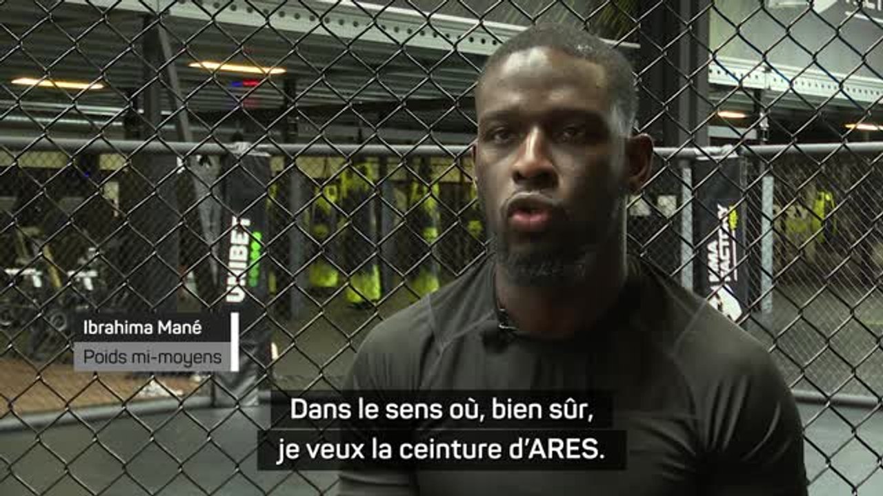 ARES 15 - Mané : "Bien sûr, je veux la ceinture d’ARES"