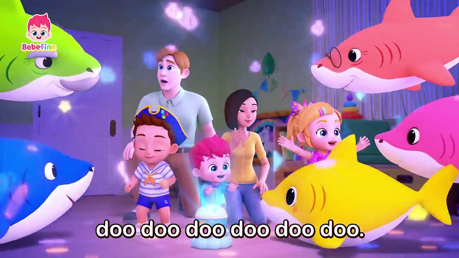Baby Shark and Bebefinn Doo Doo Doo Songs for Kids Bebefinn Nursery Rhymes Kids Songs