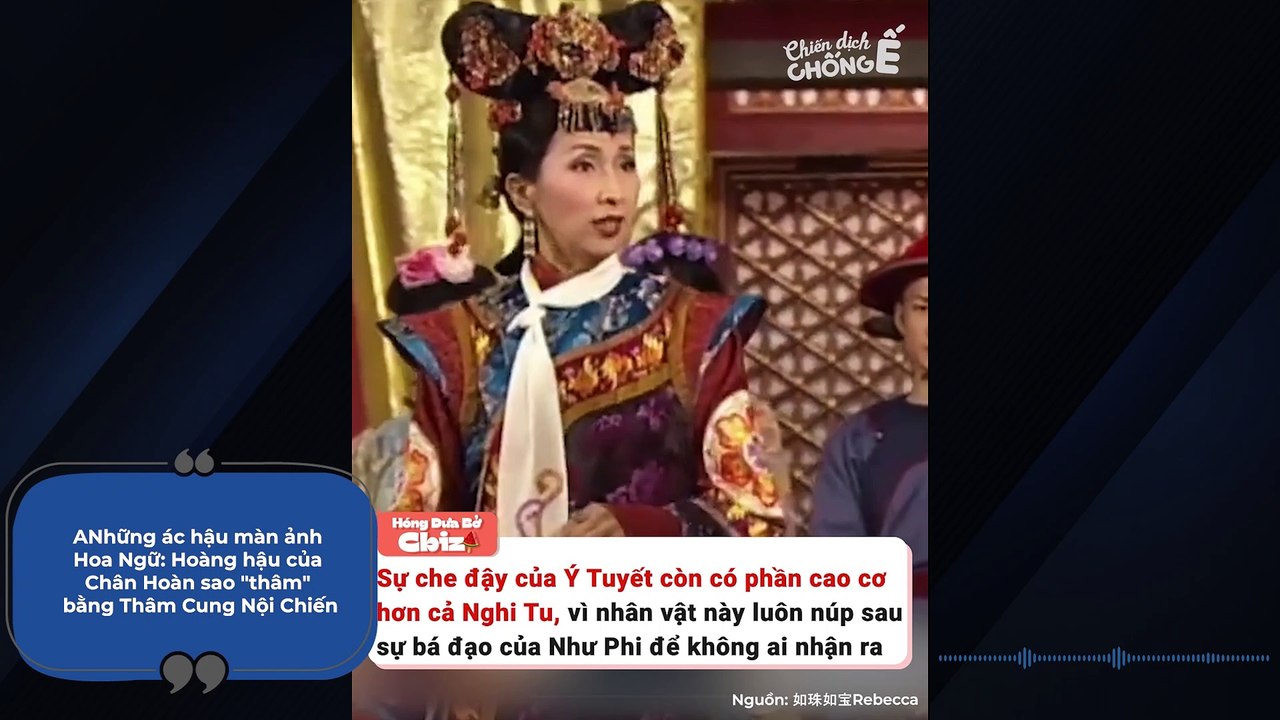 Những ác hậu màn ảnh Hoa Ngữ: Hoàng hậu của Chân Hoàn sao "thâm" bằng Thâm Cung Nội Chiến | Điện Ảnh Net