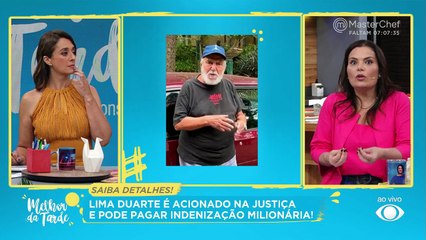 Lima Duarte é acionado na justiça | Melhor da Tarde 03/05/2023 12:29:36