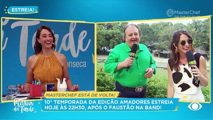 MasterChef Brasil Érick Jacquin e Ana Paula Padrão conversam com Catia Fonseca  03/05/2023 12:30:19