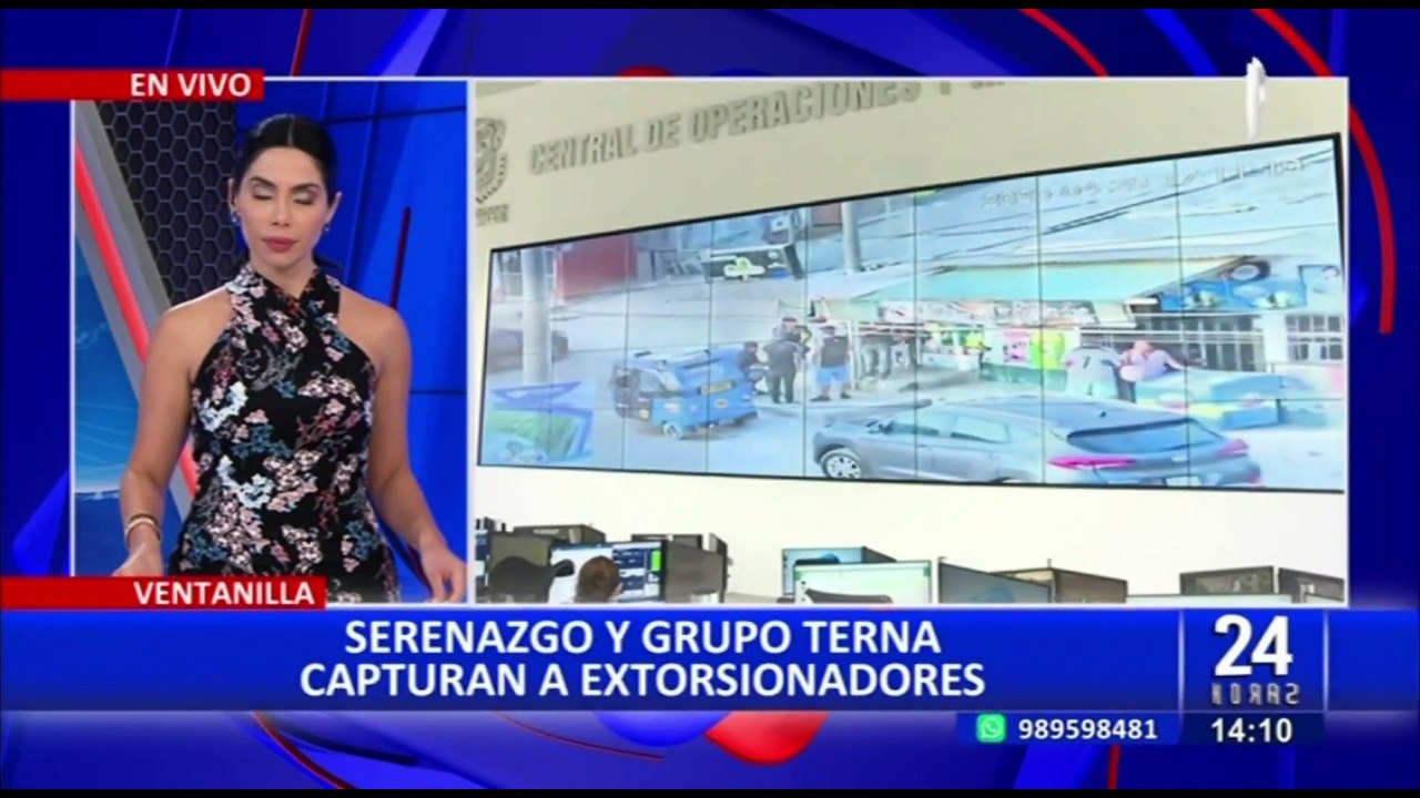 Ventanilla: Capturan a presuntos extorsionadores que cobraban cupos por agua