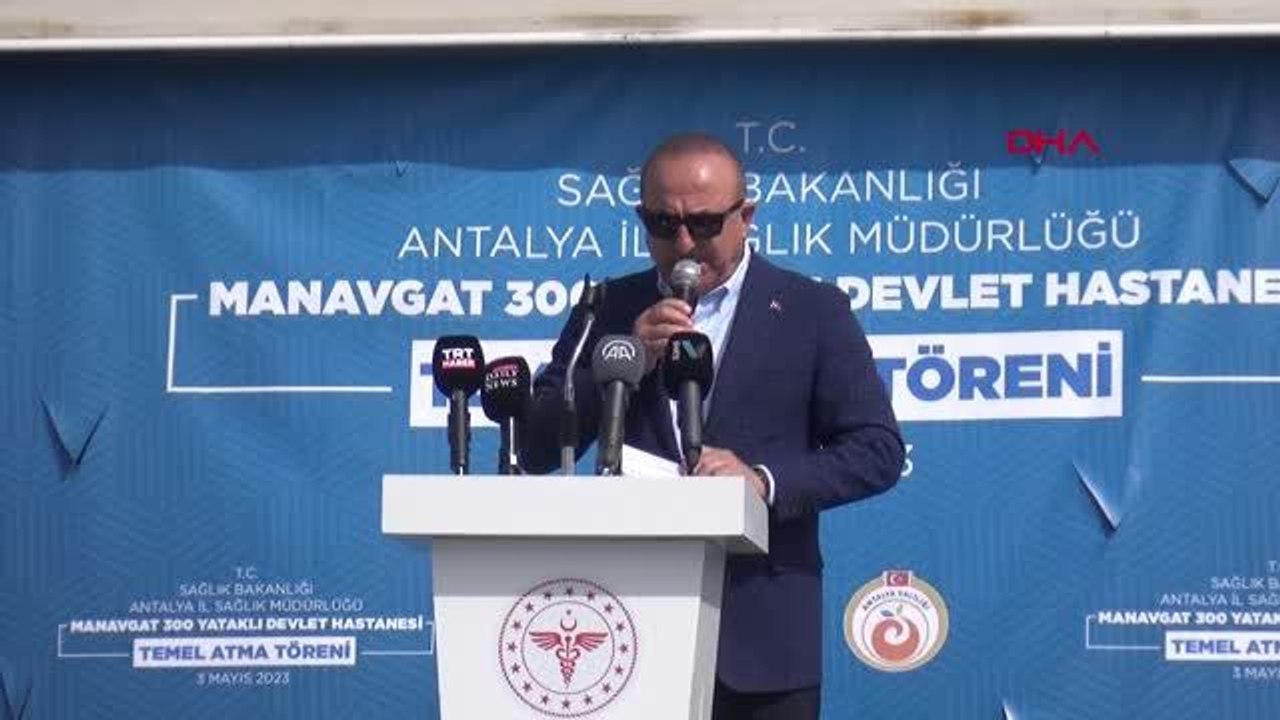 ANTALYA-ÇAVUŞOĞLU 'DÜNYANIN HER YERİNDE BAYRAĞIMIZ DALGALANIYOR'