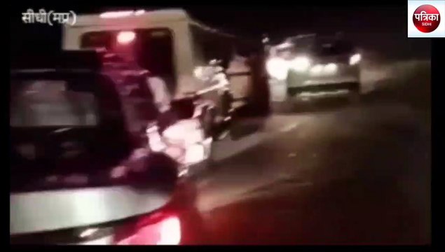 Sidhi: Sidhi-Patpara and Bahri-Hanumana road was jammed for four hours