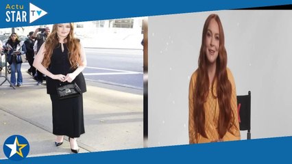Lindsay Lohan enceinte : l'actrice dévoile son baby bump sur d'adorables clichés
