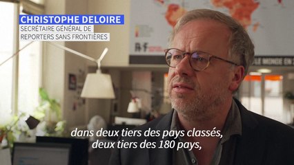 Classement mondial RSF: la liberté de la presse "noyée" sous la désinformation