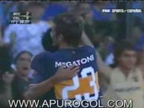 Boca 2 Colon 0 Goles Datolo Gracian y Gonzalez