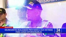 Barranco: capturan a presuntos integrantes del Tren de Aragua