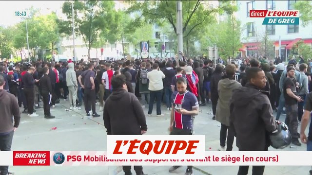 Neymar, Messi, Verratti et Galtier visés par les supporters - Foot - L1 - PSG