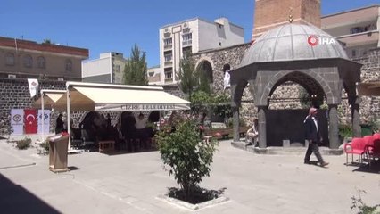 Bakan Yardımcısı Demircan, Cizre'de Ulu Cami ve Kırmızı Medrese'nin açılışını yaptı