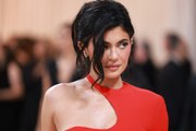 Kylie Jenner Wore Nothing But a Bra and a Corset Under Her Sheer Floral Dress