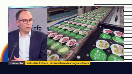 "A ce jour il n'est pas souhaitable de rouvrir les négociations commerciales sur le lait" : François-Xavier Huard, PDG de la Fédération nationale laitière