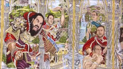 Día grande en la fiesta de los caballos del vino de Caravaca de la Cruz