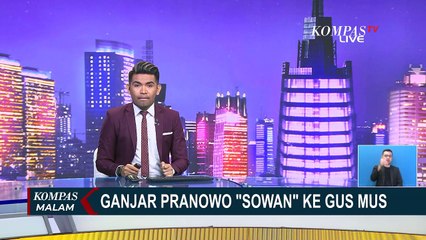 Sowan ke Gus Mus, Ganjar Pranowo: Hanya Sebatas Silaturahmi Lebaran