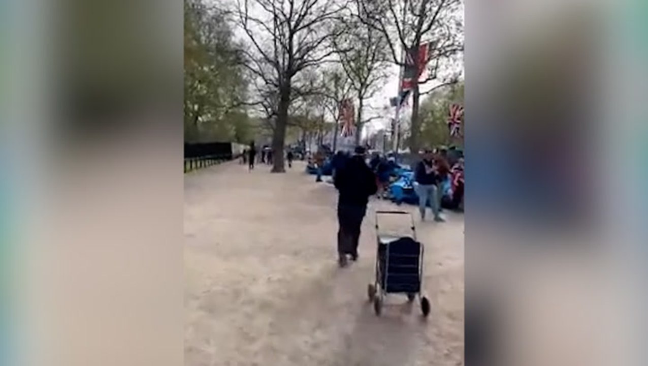 Watch: Royal fans camp along The Mall days ahead of King Charles coronation